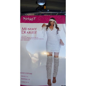 Mummy Dearest Mummy Halloween Costume Women's size Small 2-6